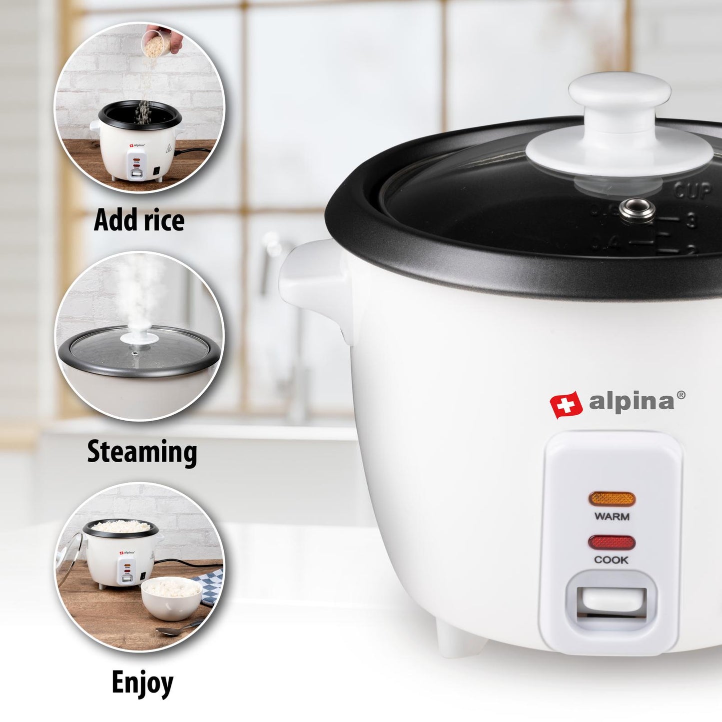 Rice Cooker 0,6L 300W