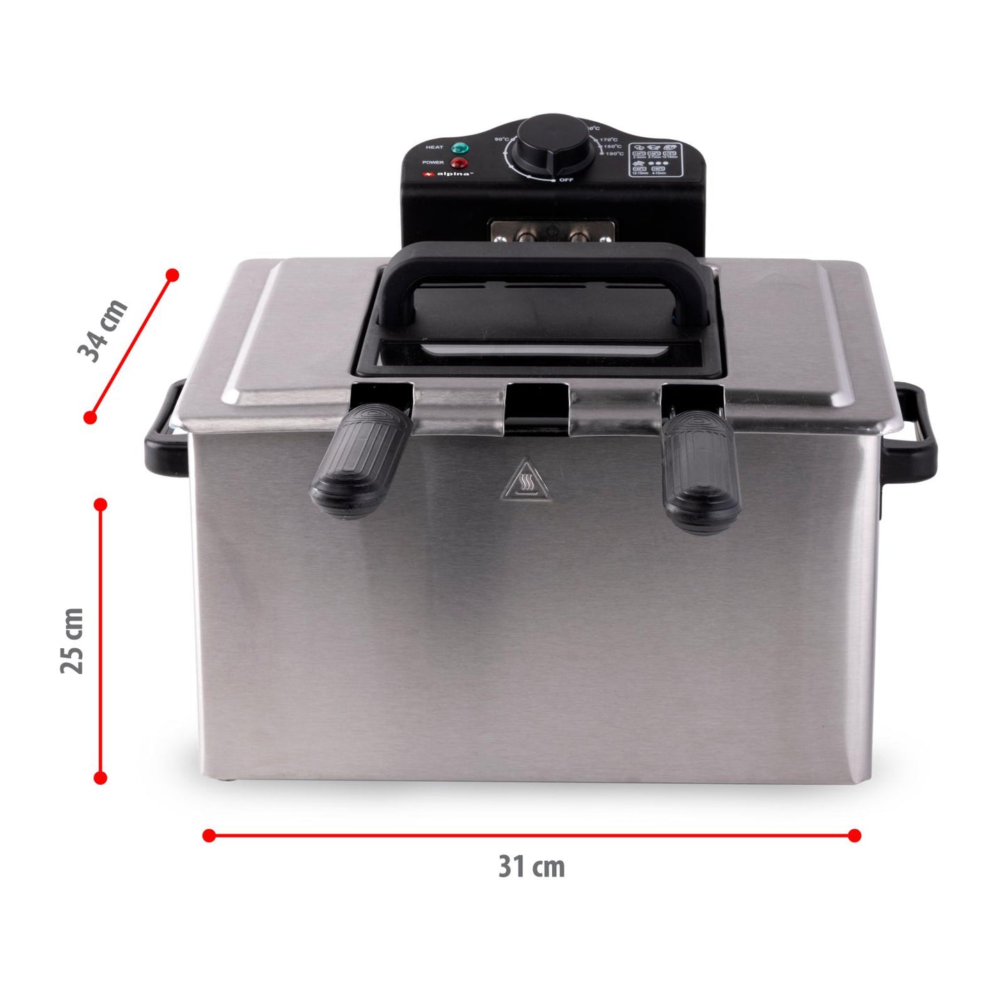 Deep fryer 5L 2000W