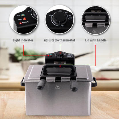 Deep fryer 5L 2000W