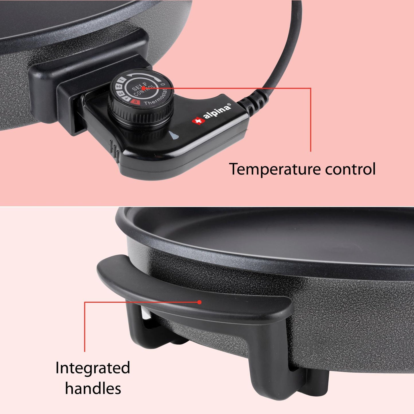 Pan party 230V D40cm