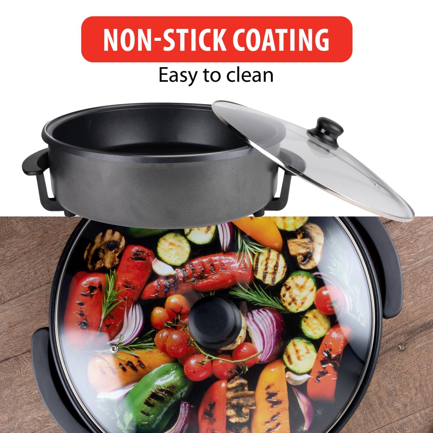 Pan party 230V XXL D42cm
