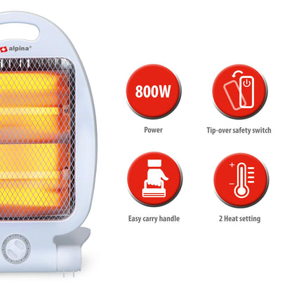 Quartz heater 800W