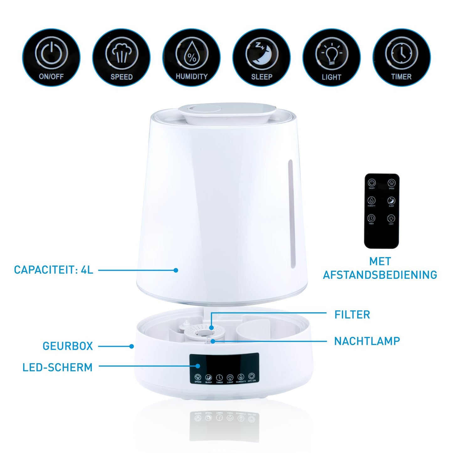 Humidifier air 4Ltr