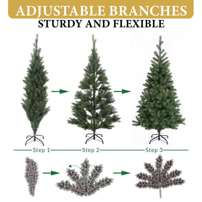 xmas tree led green 200L 215cm