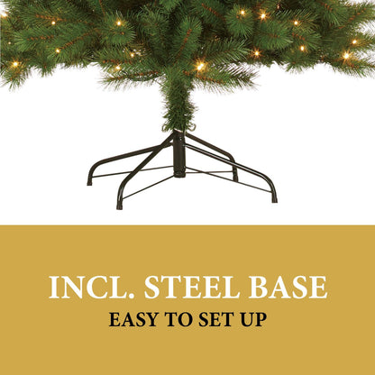 xmas tree led green 140L