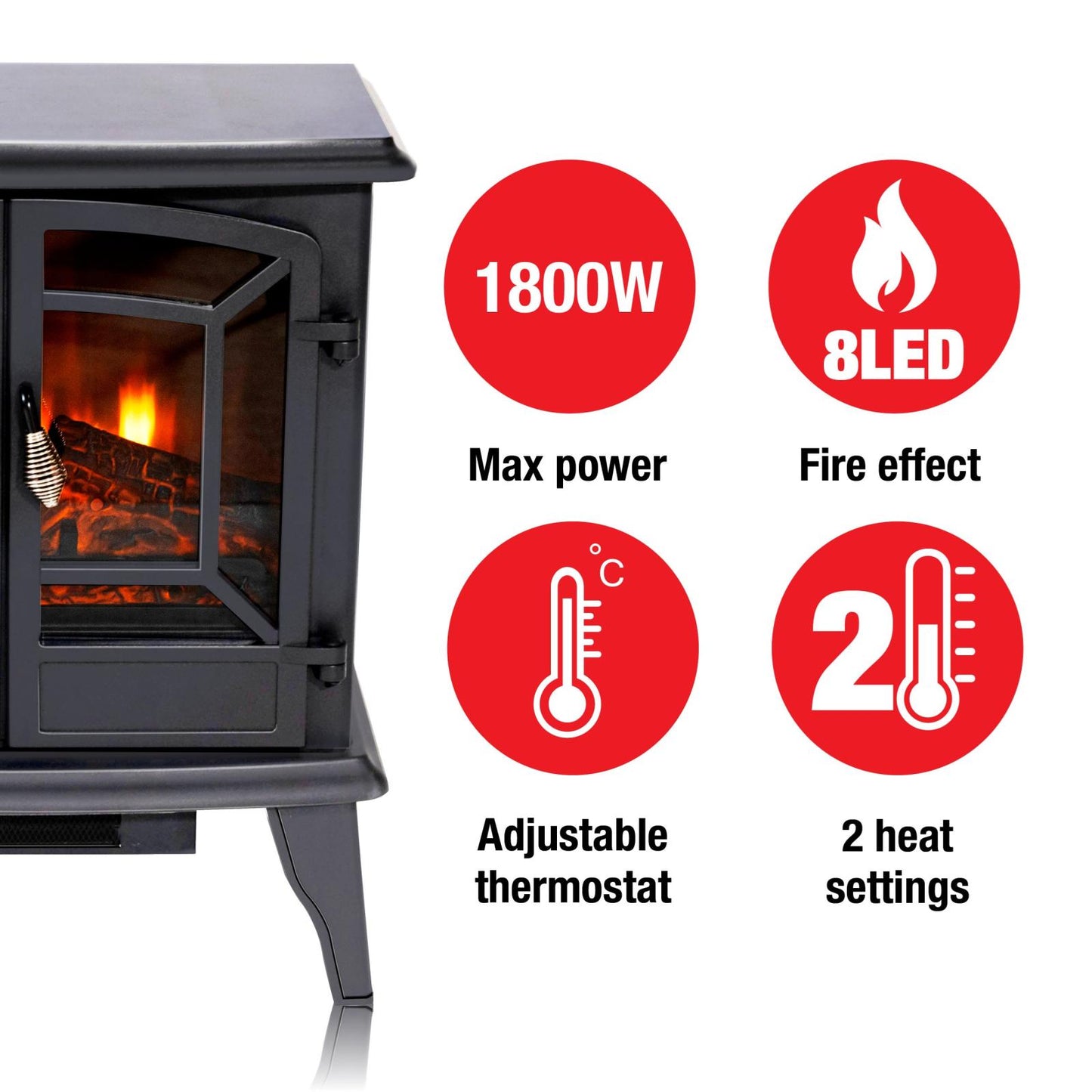 Heater Narvik LED 1800W
