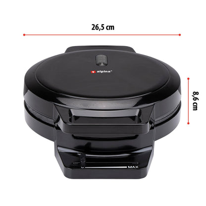 Waffle maker 230V 1000W