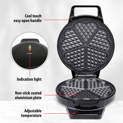 Waffle maker 230V 1000W