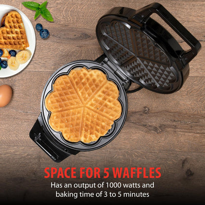 Waffle maker 230V 1000W