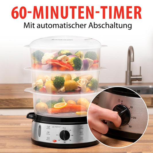 Food steamer 230V 800W