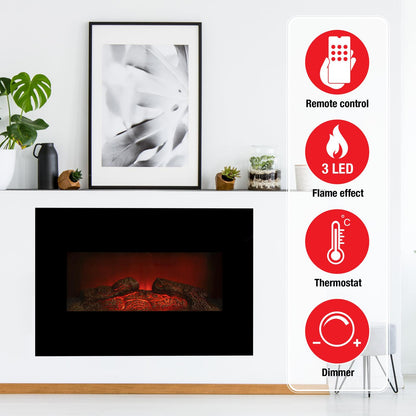 Heater wall Memphis LED 80cm