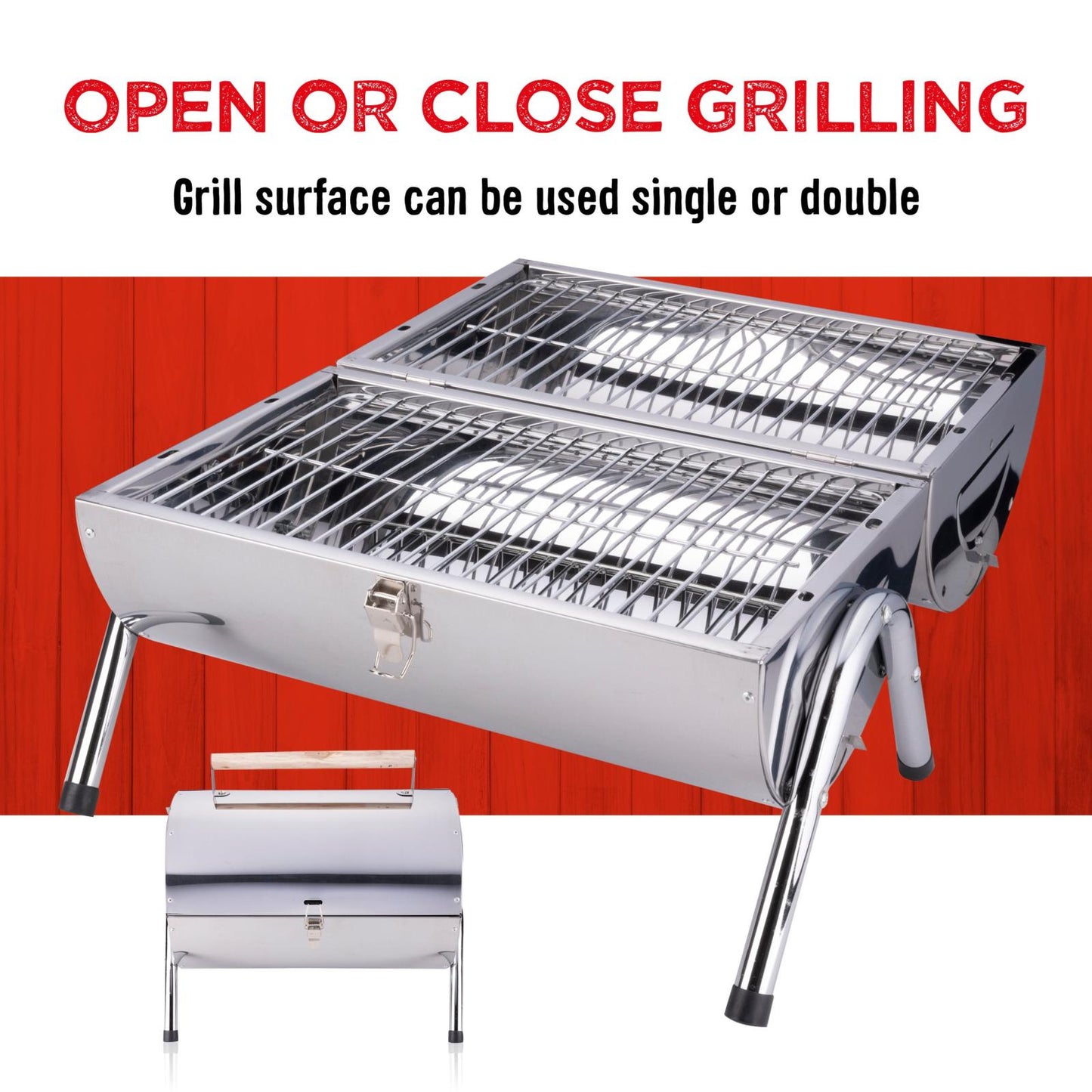Barbecue portable SS