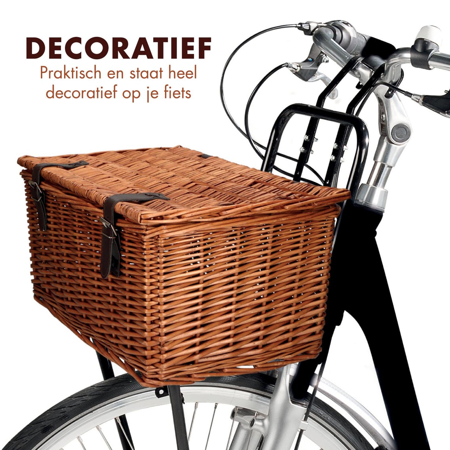 Bicycle baker's basket 30L
