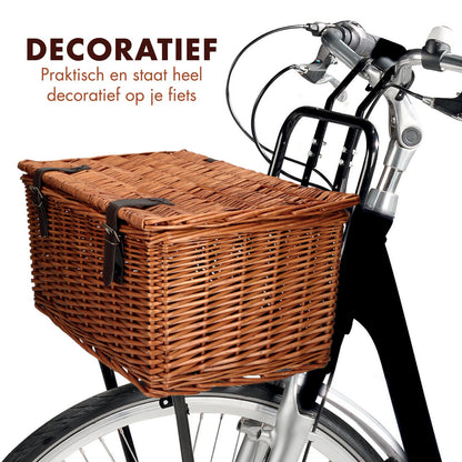 Bicycle baker's basket 30L