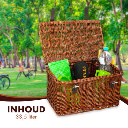 Bicycle baker's basket 30L