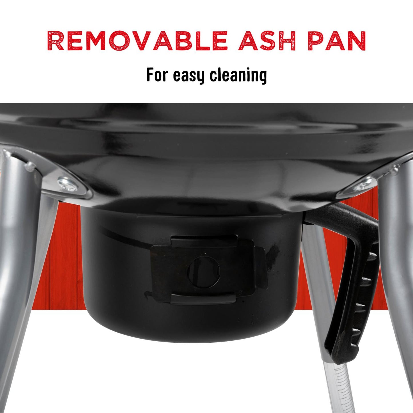BBQ 18inch lid+handle+ash