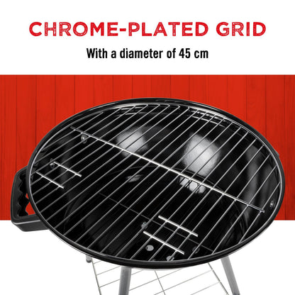 BBQ 18inch lid+handle+ash