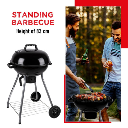 BBQ 18inch lid+handle+ash