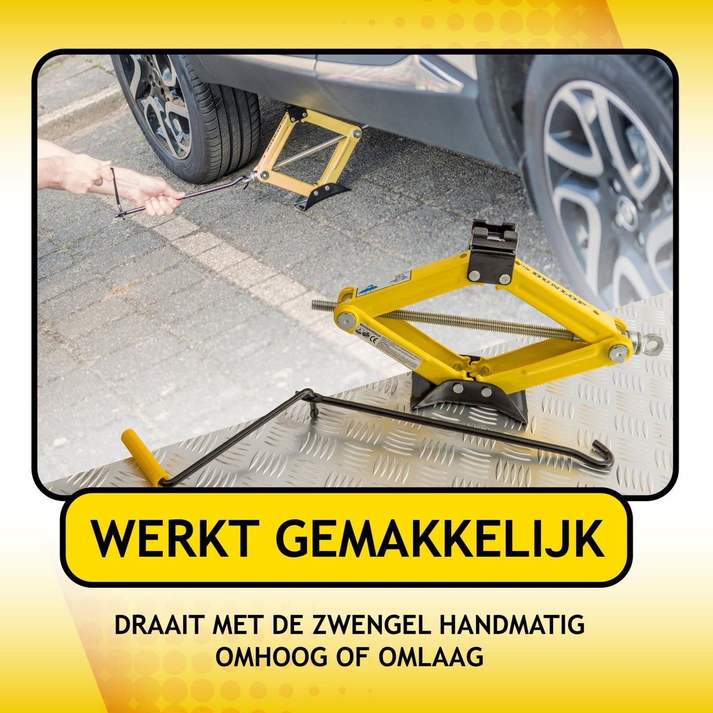 Scissor jack 1500kg ST