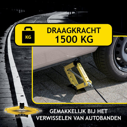 Scissor jack 1500kg ST