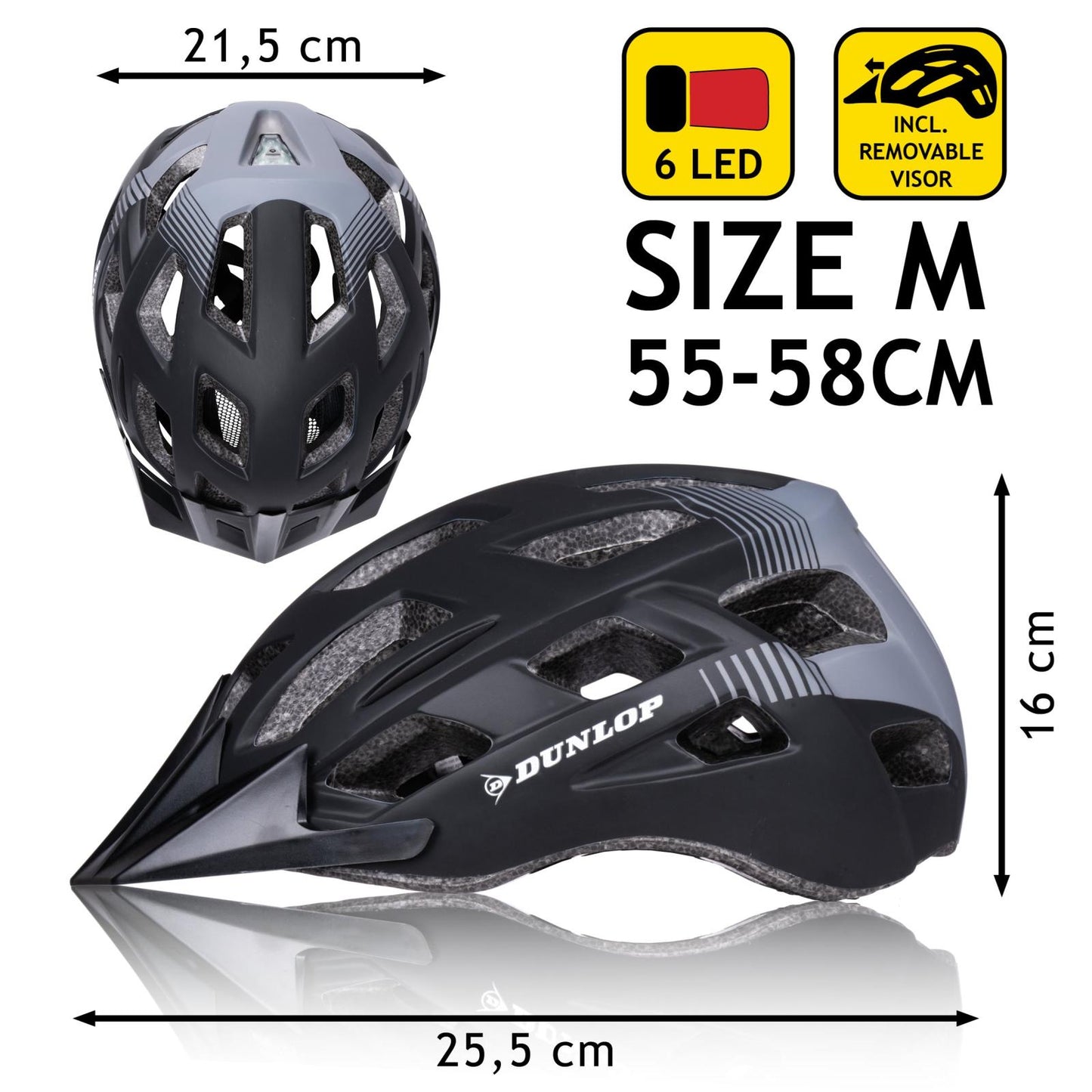 Bicycle helmet size M