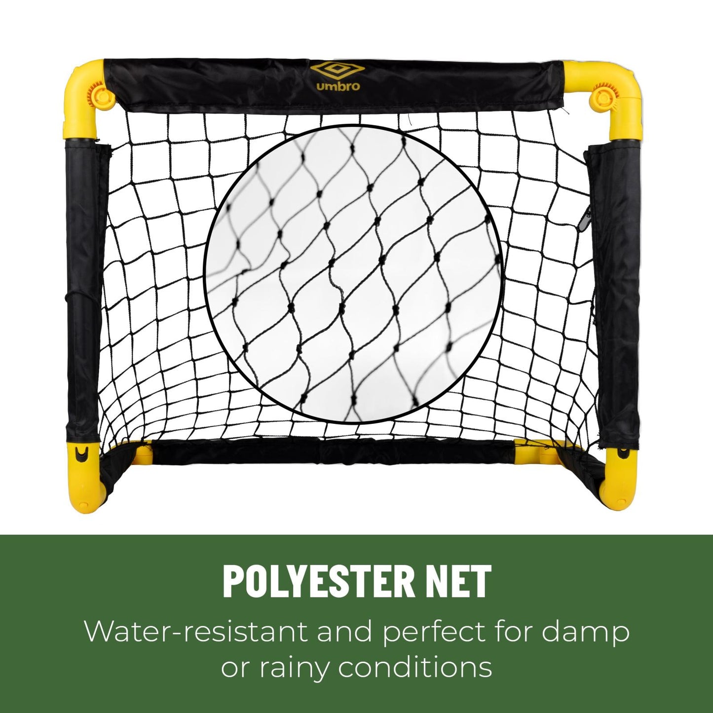 Soccer goal set 55cm PP 2pc.