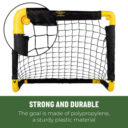 Soccer goal set 55cm PP 2pc.