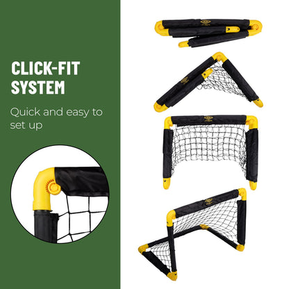 Soccer goal set 55cm PP 2pc.