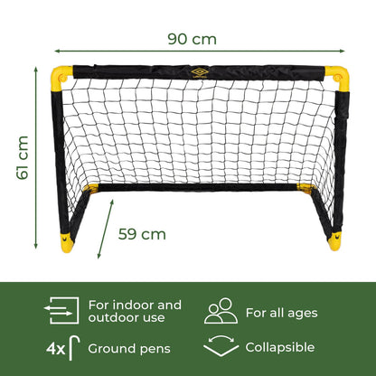 Goal soccer 90x59x61cm PP