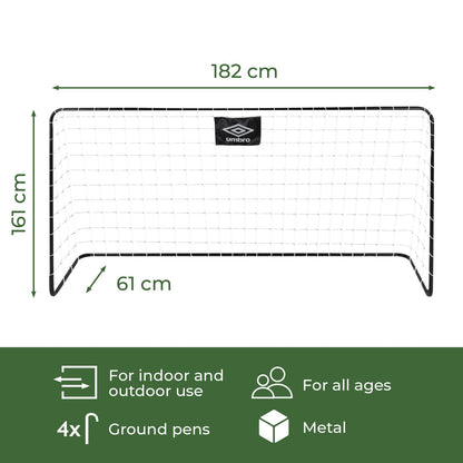 Soccer goal 182x122x61cm