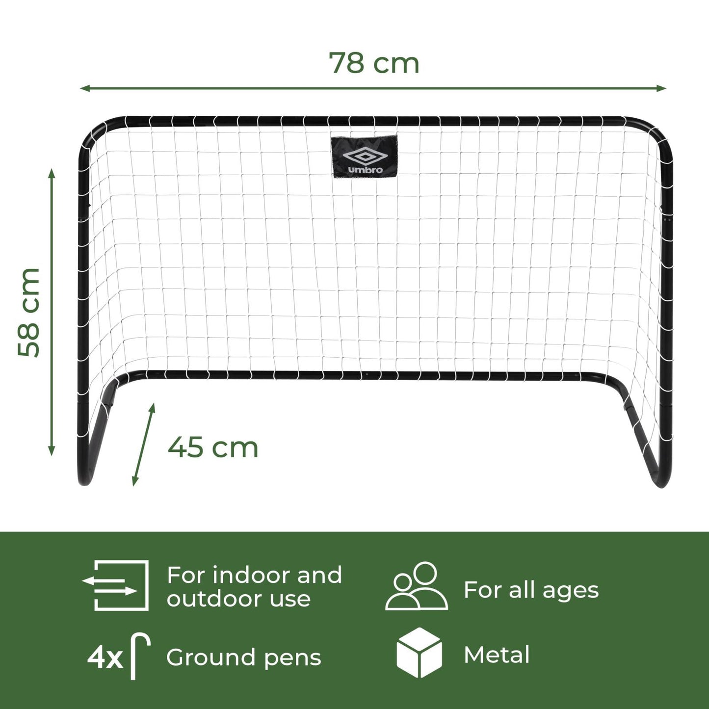 Soccer goal 2pcs