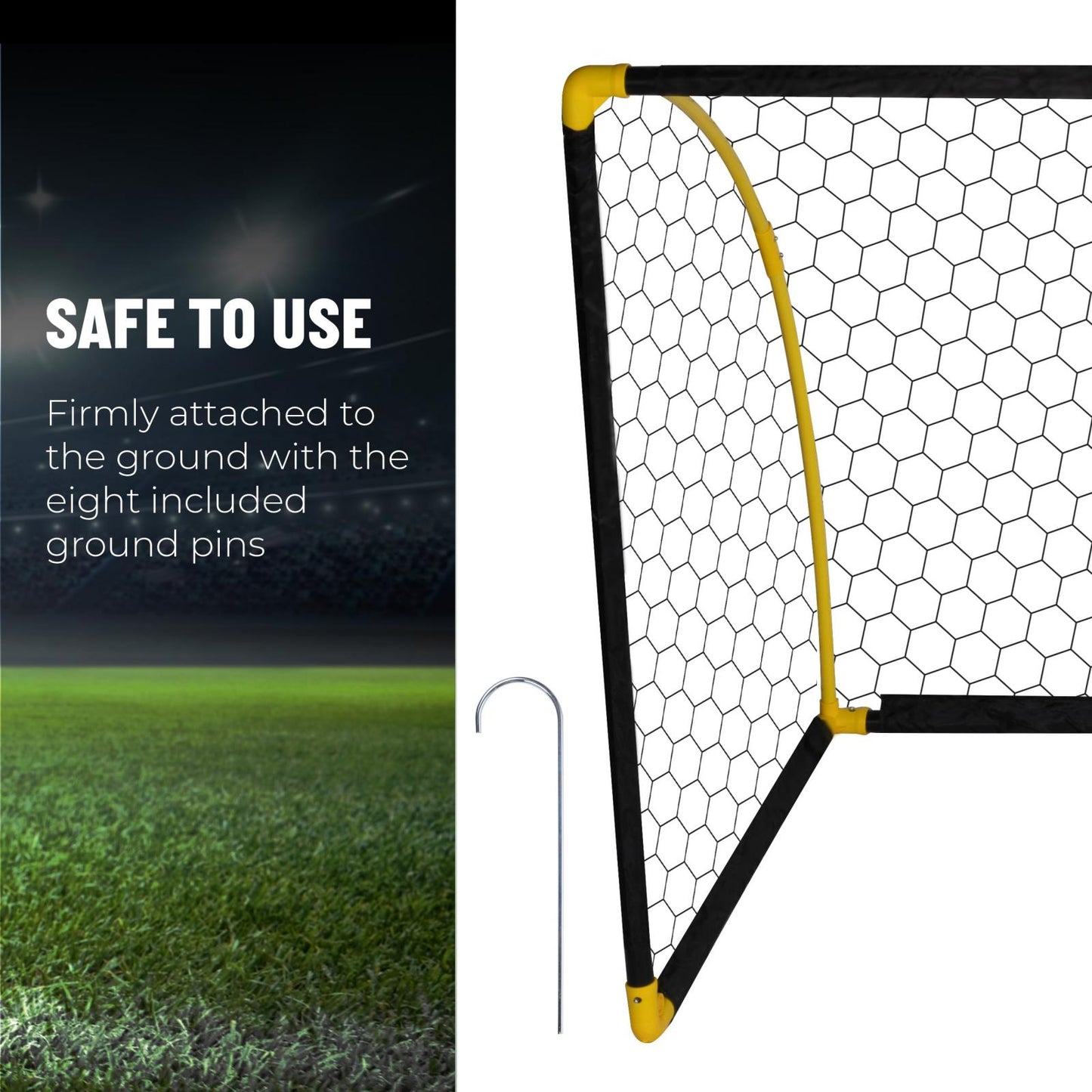 Goal Soccer 180x91x120cm PP