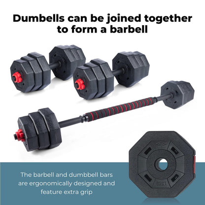 Dumbbell Set 19pcs