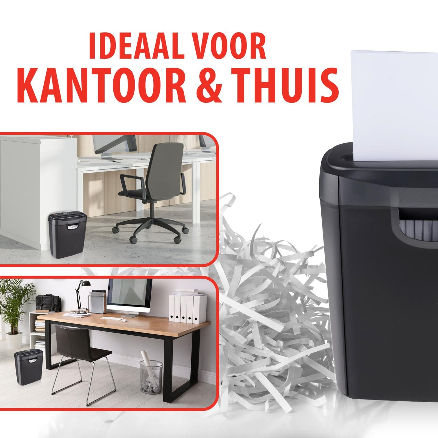 Paper shredder 230V 190W