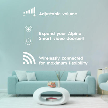 Wireless doorbell chime 5V USB