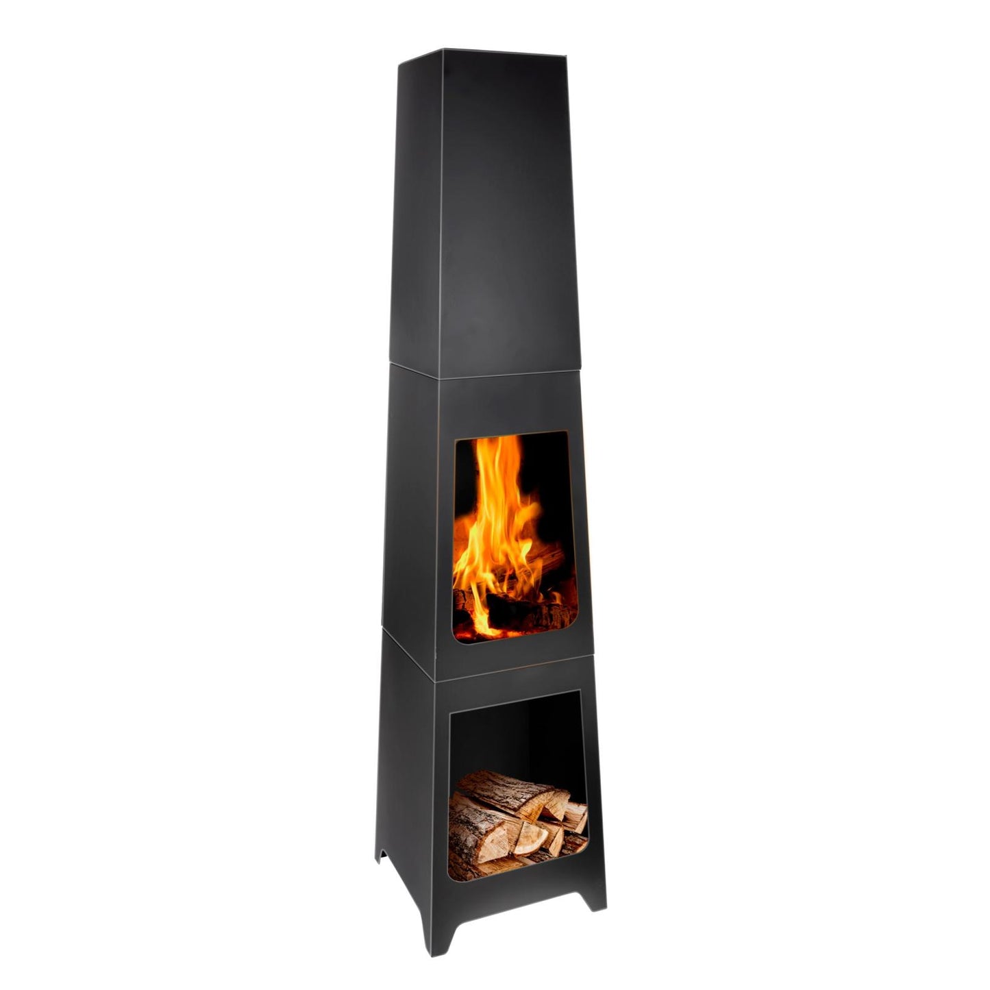 Fire basket 36x36x150cm