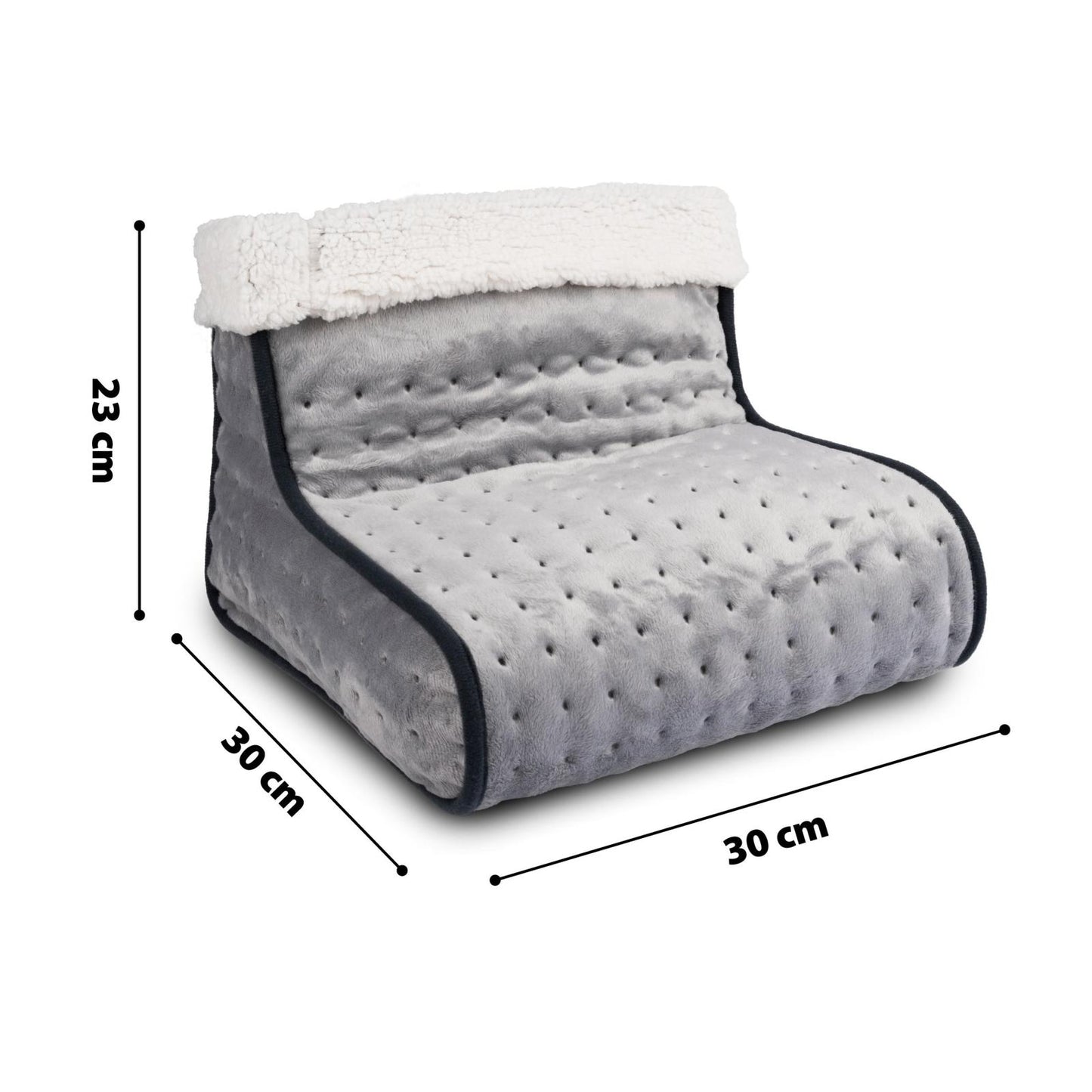 Footwarmer light grey 100W FL