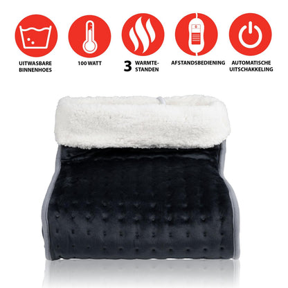 Footwarmer dark grey 100W FL