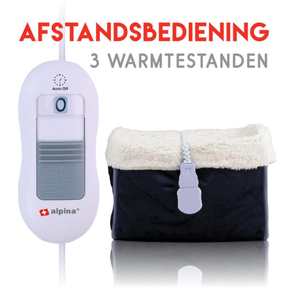 Footwarmer dark grey 100W FL