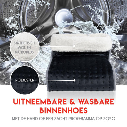 Footwarmer dark grey 100W FL