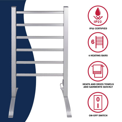 Drying rack towel  230V 6 bars