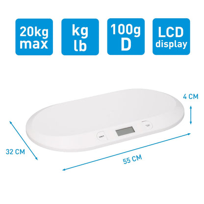 Baby scale 55x32,5x3,5cm
