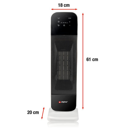 Heater tower 230V 2000W PTC