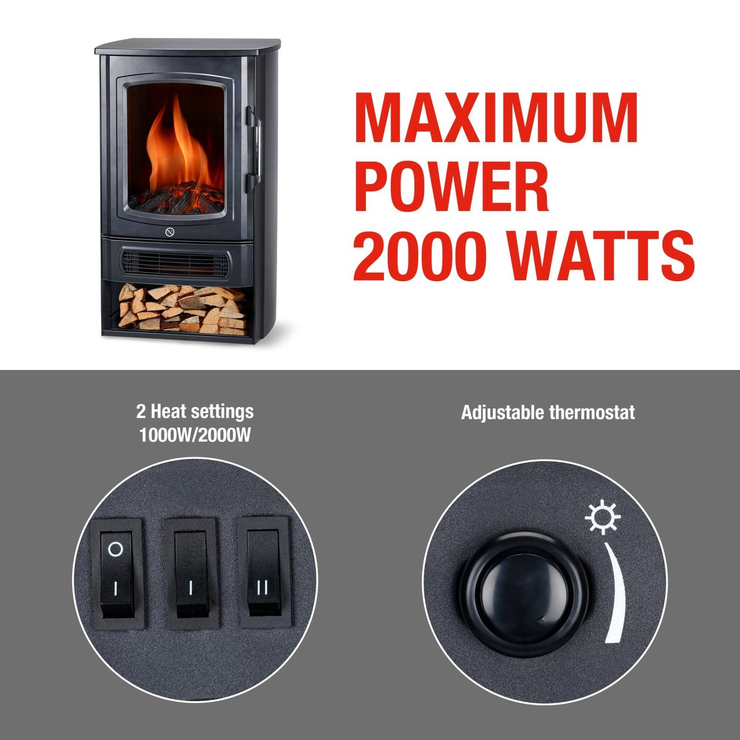 Heater Helsinki 230V~ 2000W