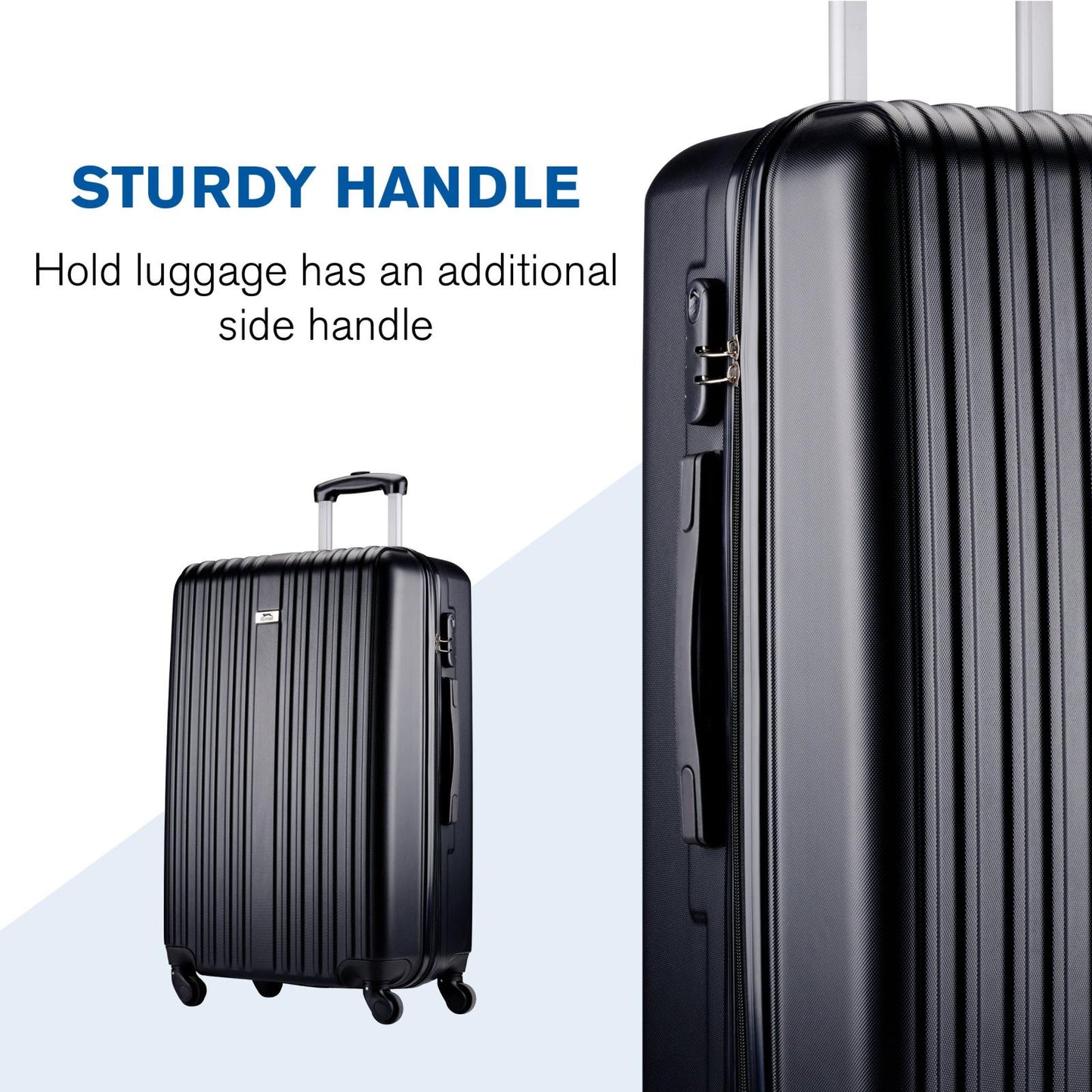 Trolley Set 2pcs Black
