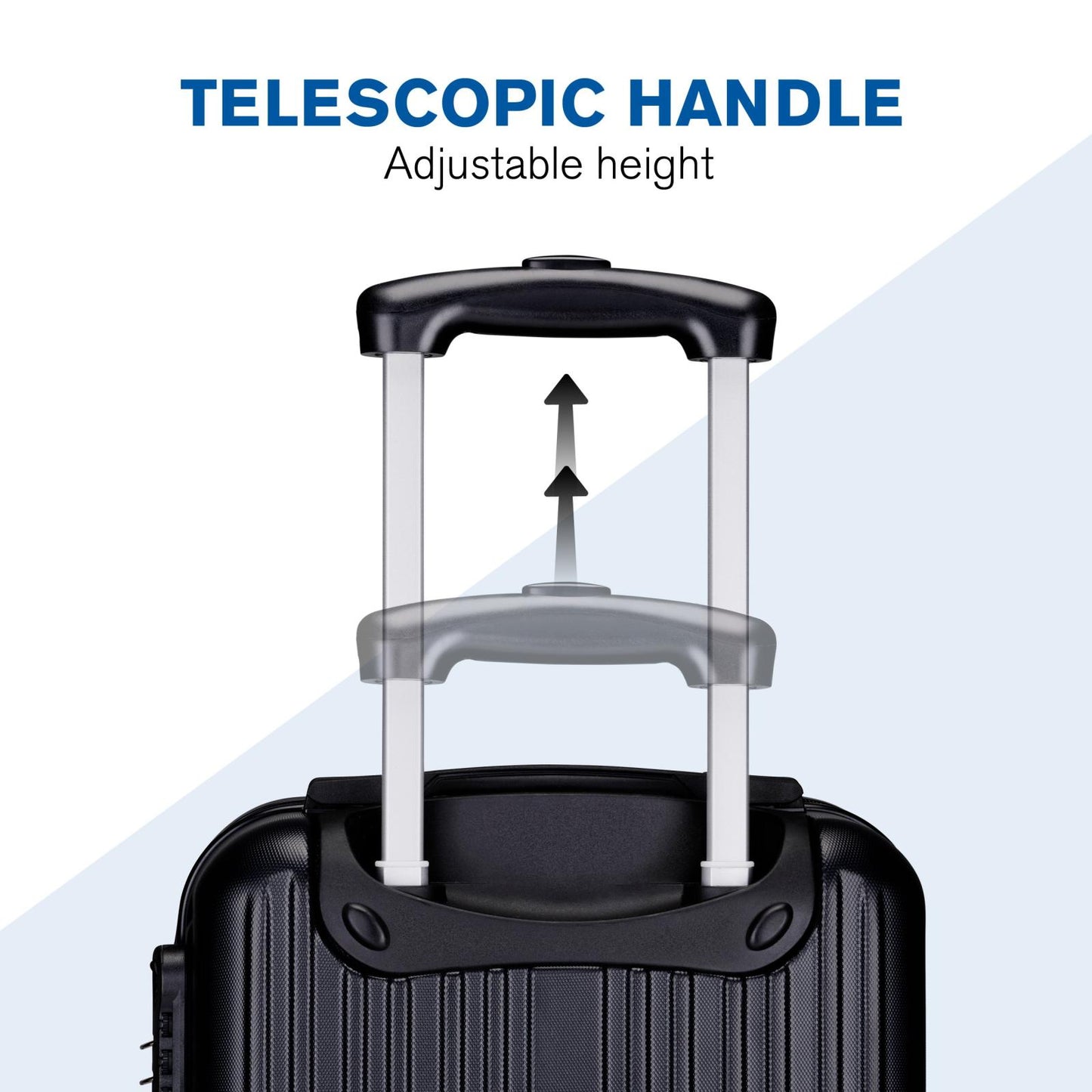 Trolley Set 2pcs Black