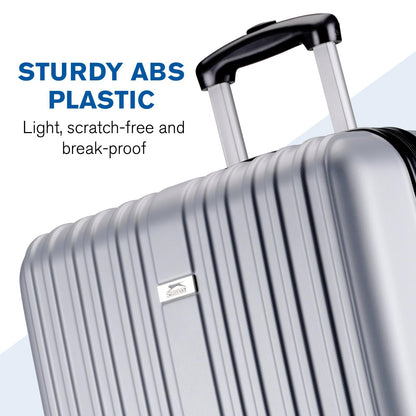 Trolley Set 2pcs Silver