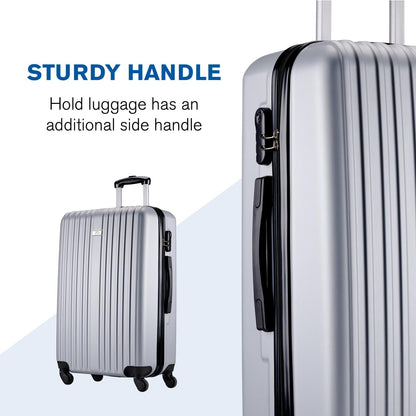 Trolley Set 2pcs Silver