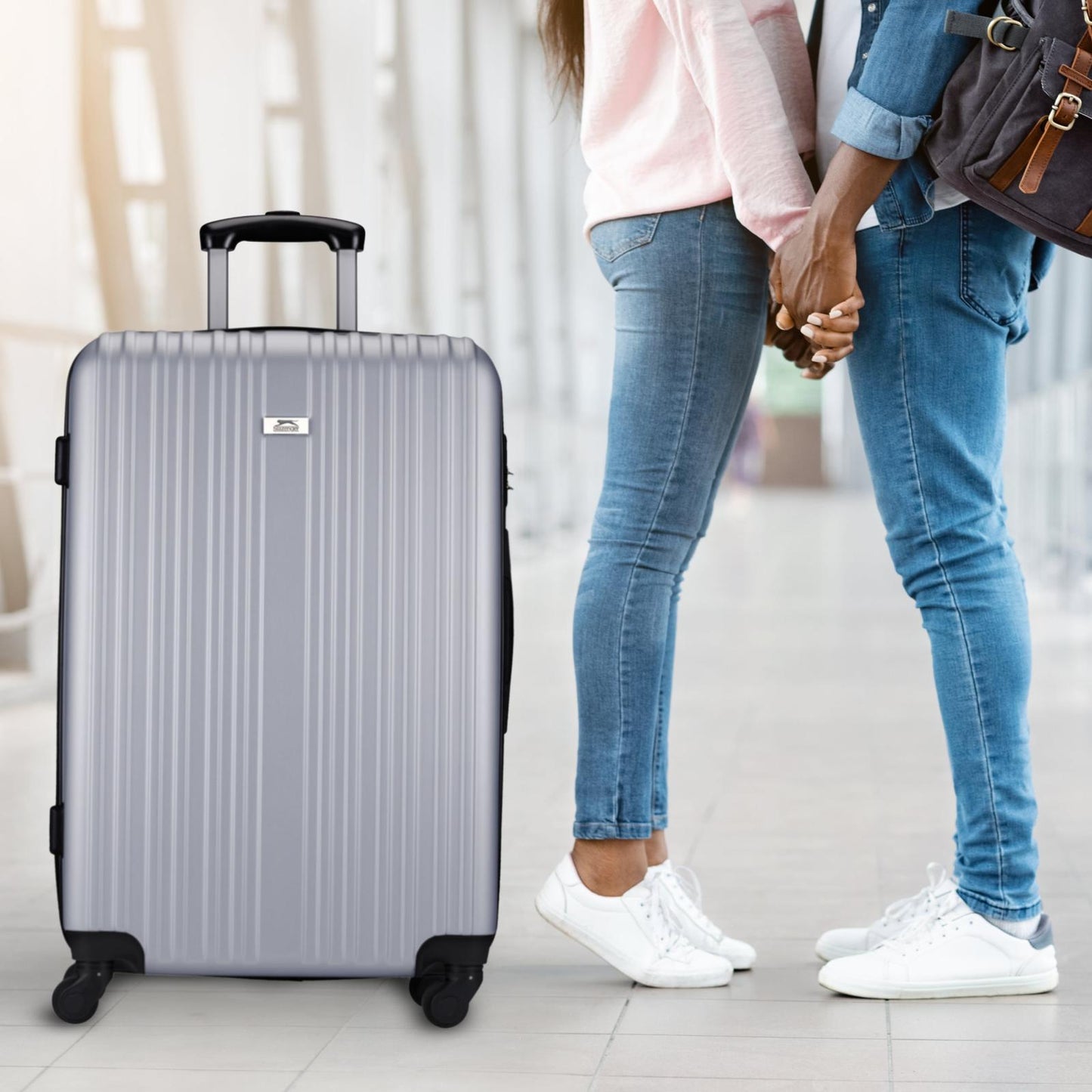 Trolley Set 2pcs Silver