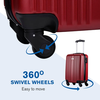 Trolley Set 2pcs Red